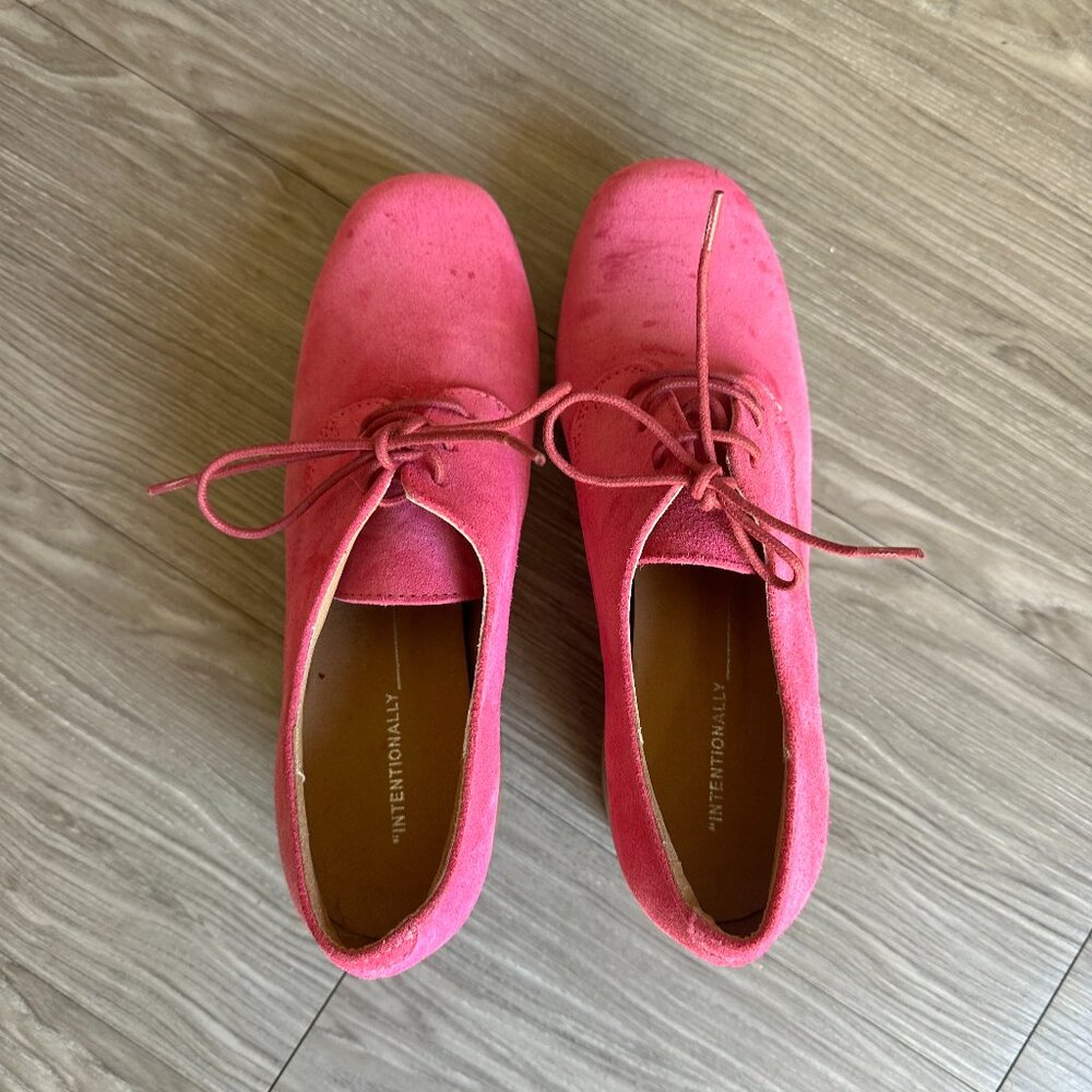 Intentionally Blank | Pink Albany Platform Loafers Size 38 / 7
